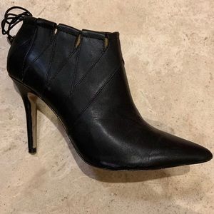 Badgley Mischka Black Ankle Booties